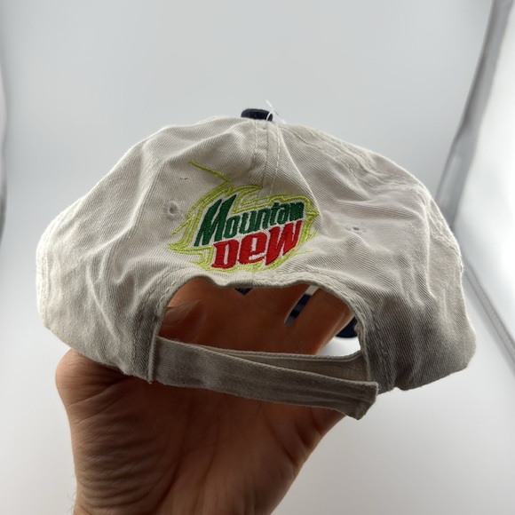 Nashville predators hockey Mountain Dew cap hat adjustable blue white Velcro - Picture 3 of 3